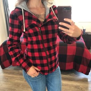 Twik Buffalo Plaid jacket